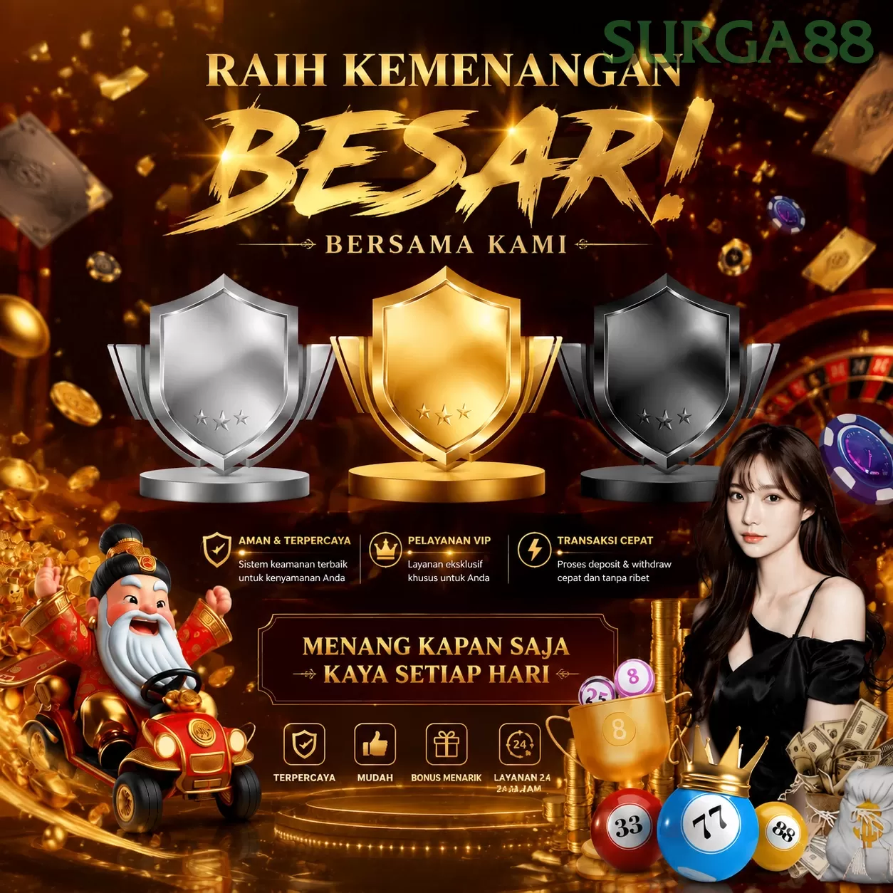 Login surga88 Sekarang Bonus Melimpah