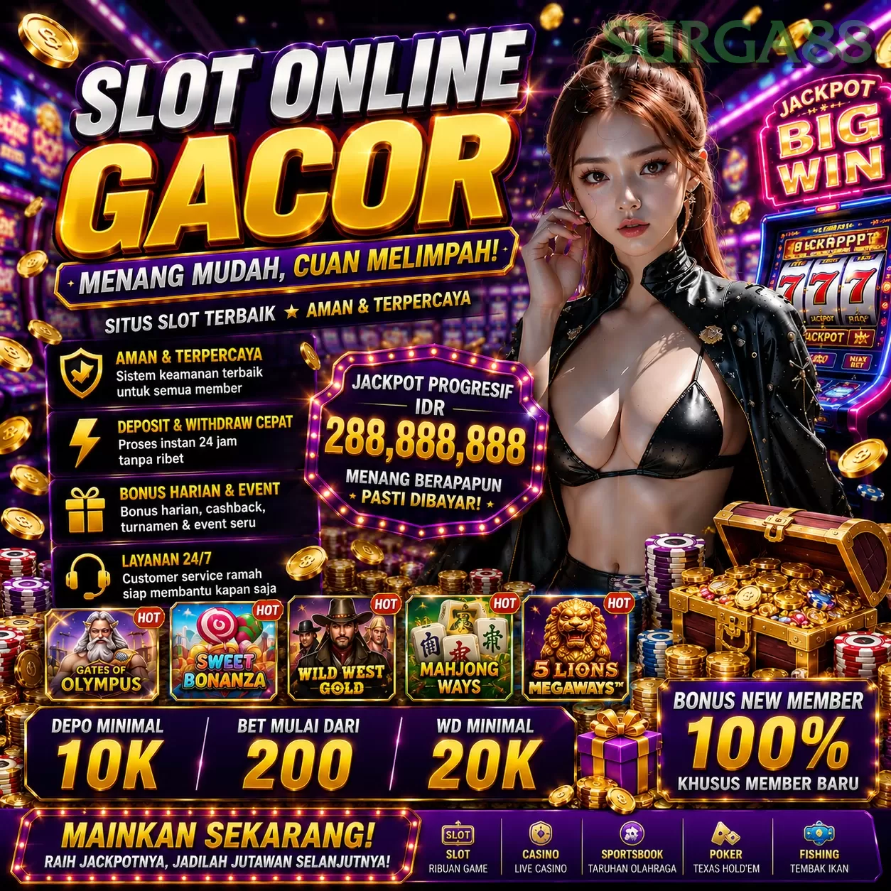 Slot Gacor idsurga88 Setiap Hari